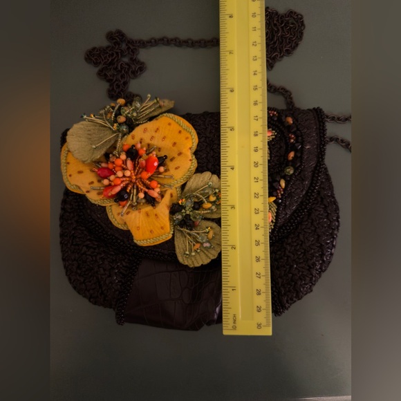 Mary Frances Beaded Small Shoulder Handbag - Picture 6 of 6